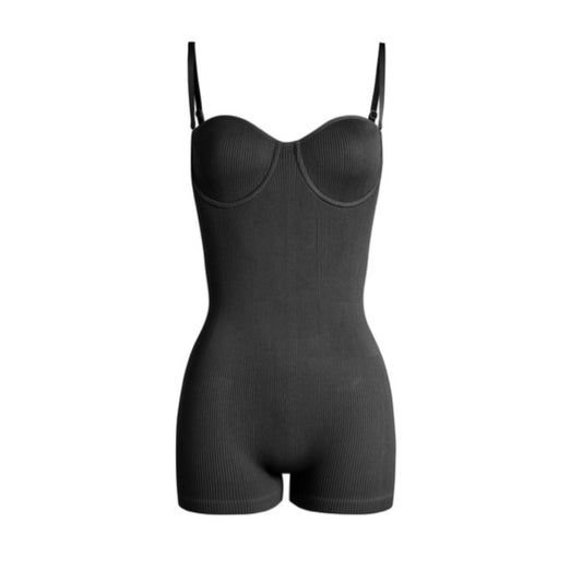 Ribbed Romper