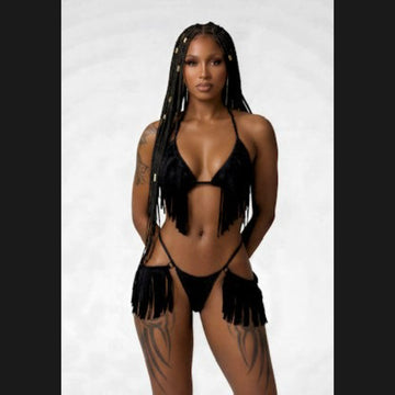 Naughty Elf Fringe Set