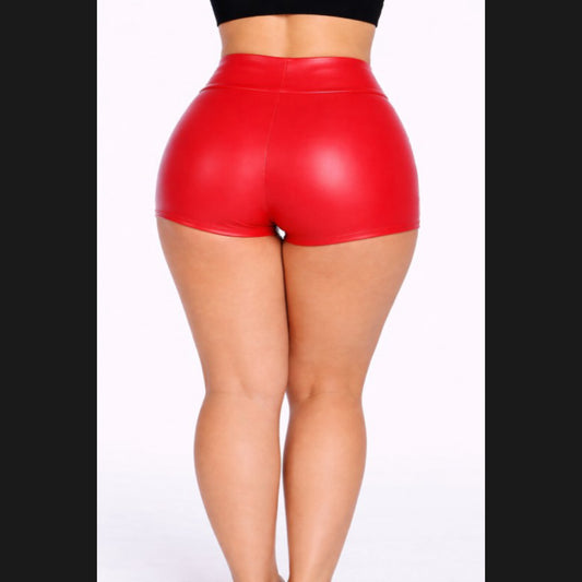 Amoyia Mini Shorts (Plus Size)
