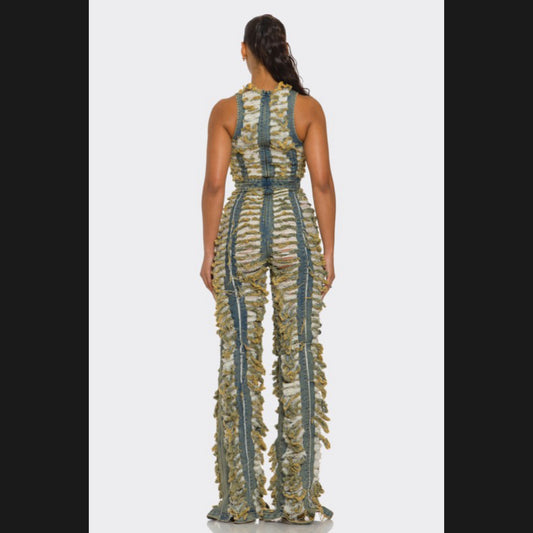 Kalayna Denim Jumpsuit