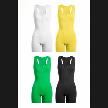 Ribbed Romper