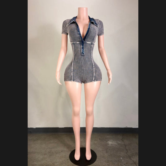 Keep Watching Me Romper