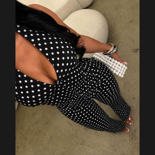 Nea Polka Pant Set
