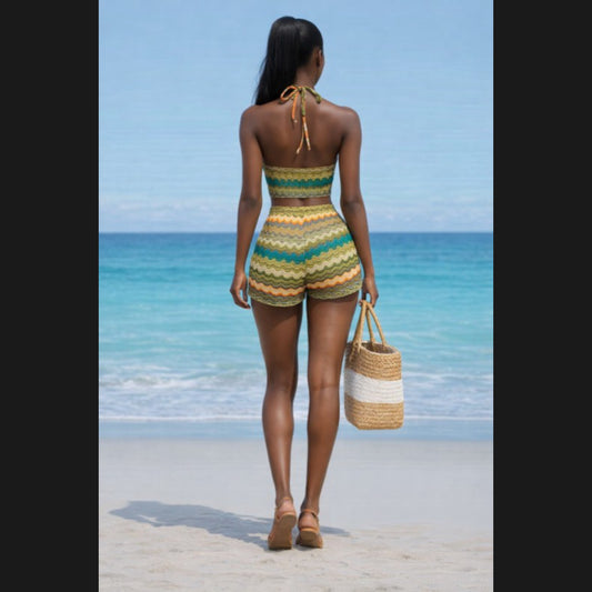 Palm Beach Short Set