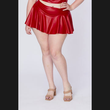 Varsity Skort (Plus Size)