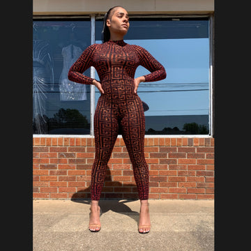 Kari Glitter Jumpsuit