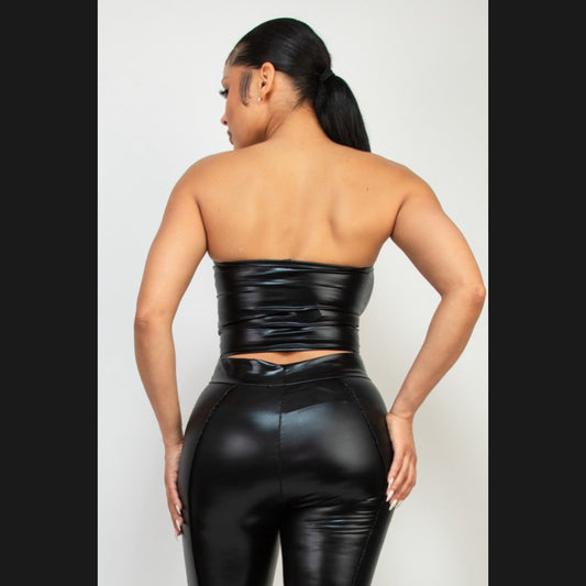 Gabriel Leather Set (Plus Size)