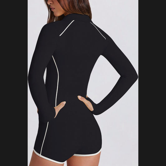 Yoga Jacket & Shorts Set