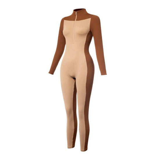Mock Ribbed Jumpsuit