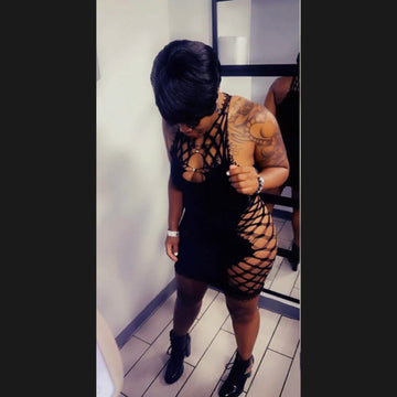 Sweets Fishnet Dress