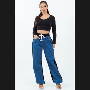 Double Tone Jogger Pants