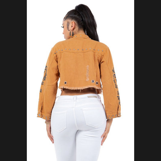 Rip Off Denim Jacket