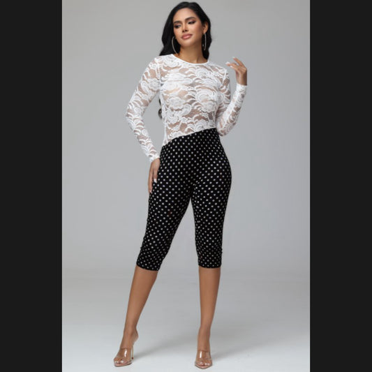 Jenea Dot Jumpsuit