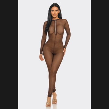 Monei Mesh Jumpsuit