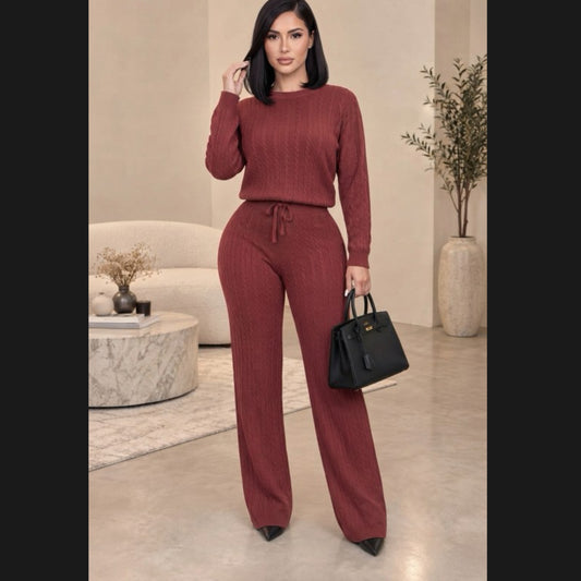 Key Sweater Pant Set