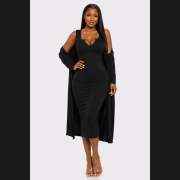 Priscilla Midi Dress Set