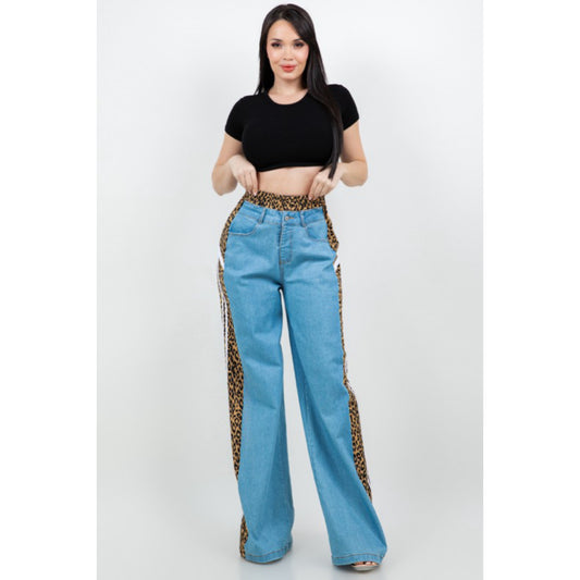 Leopard Jeans