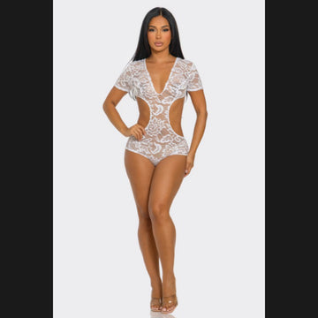 Kae Lace Romper