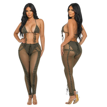 Bra & Lace Set