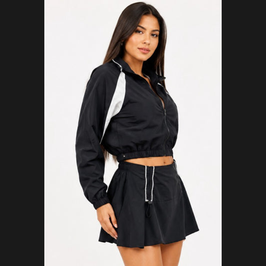 Windbreaker Skort Set