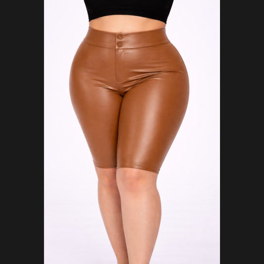 Amoyia Biker Shorts (Plus Size)