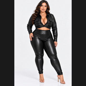 Biker Girl Pant Set (Plus)