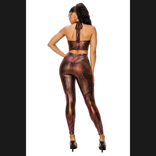 Meilani Metallic Set