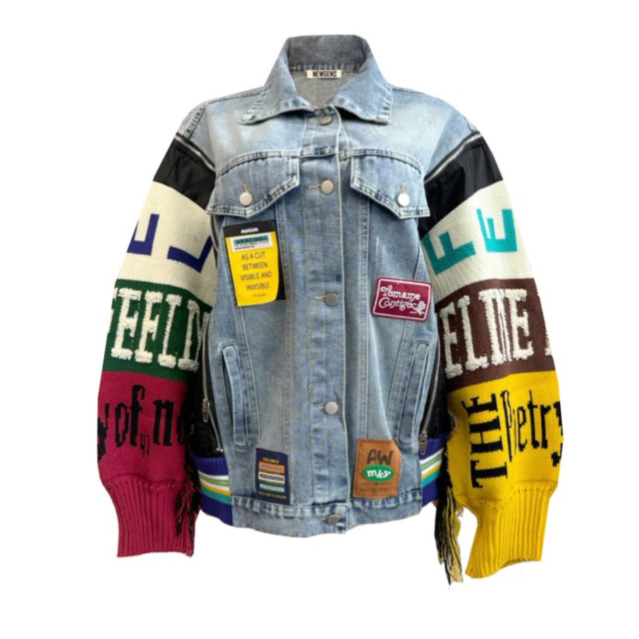 Patchwork Denim Jacket