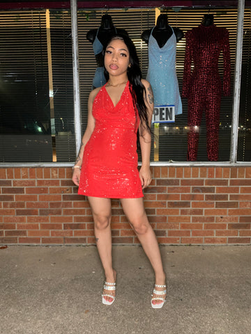 Keira Rhinestone Dress