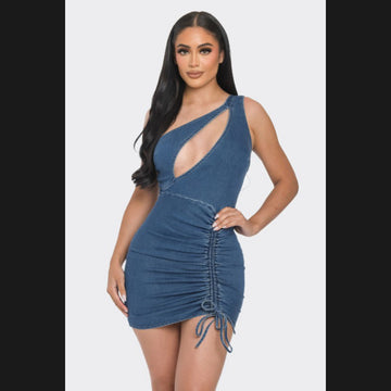 Nelli Denim Mini Dress