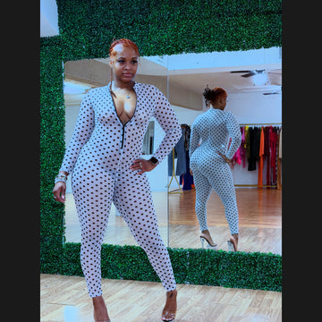 Polka Dot Jumpsuit