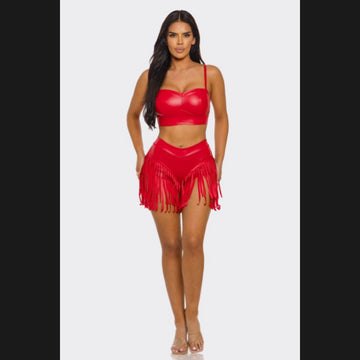 Rodeo Fringe Set (Plus Size)