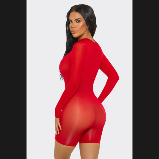 Geliana Gloss Romper