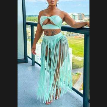 Ocean Bae Skirt Set