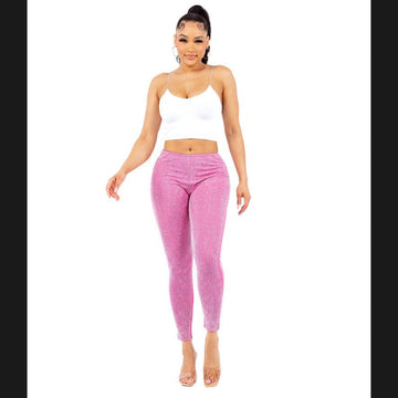 Galaxy Fitted Pants (Plus Size)