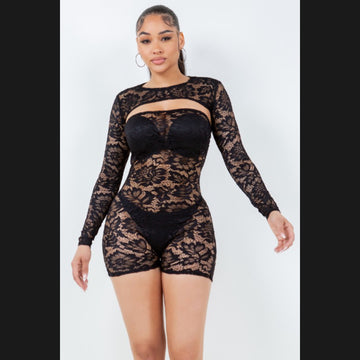 Heavenly Lace Set (Plus Size)