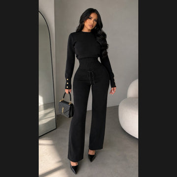 Deveia Sweater Pant Set