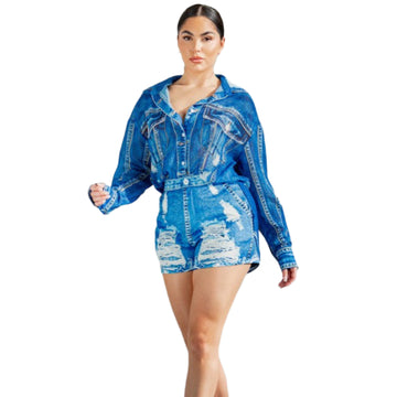 Over It Shorts Set