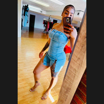 Cristi Chain Link Romper