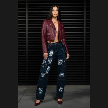 High Rise Denim Jeans