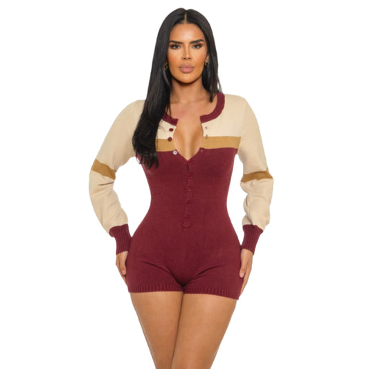 Camilla Sweater Romper
