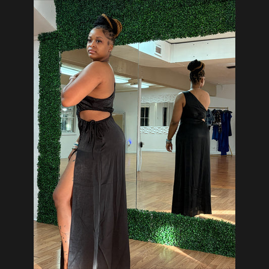 Midnight Tide Maxi Dress