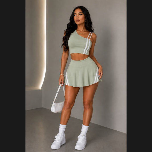 Court Side Cutie Skort Set