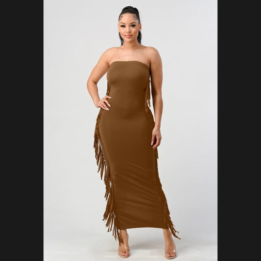 Nia Fringe Dress