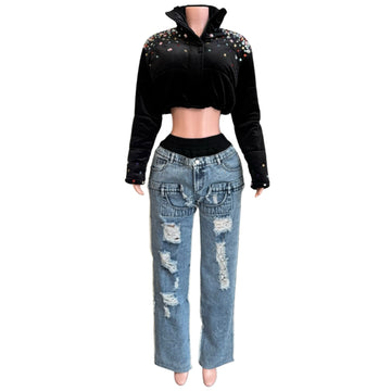 Gems Denim Jacket