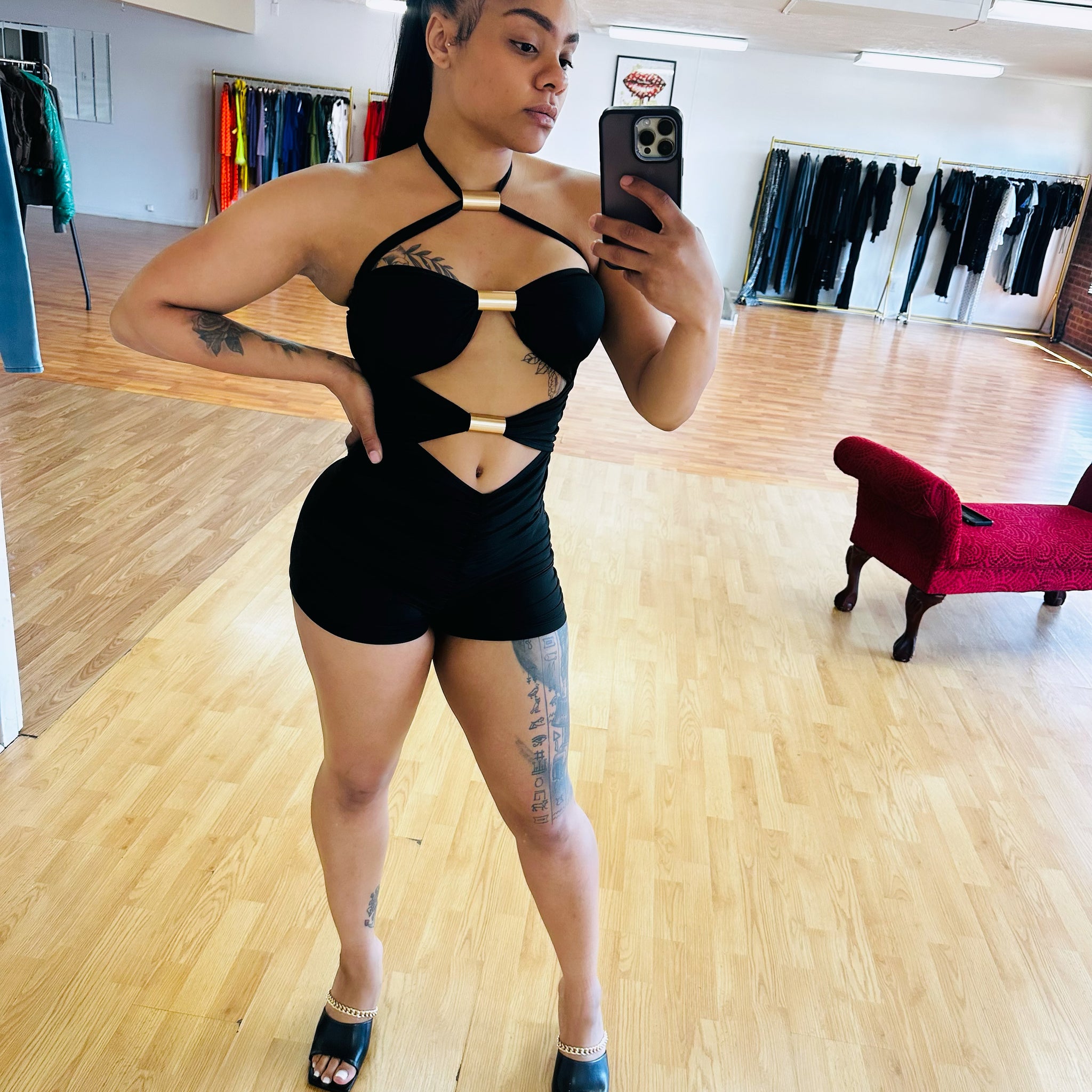 Saline Romper
