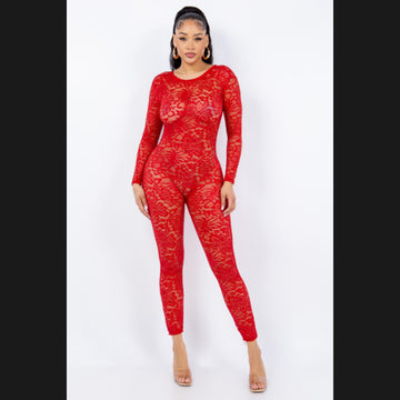 Lilian Lace Jumpsuit
