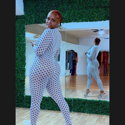 Polka Dot Jumpsuit