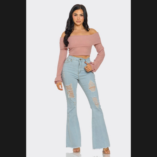 Winter Sweater Top (Plus Size)