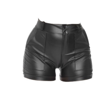 Leather Lux Shorts (Plus Size)